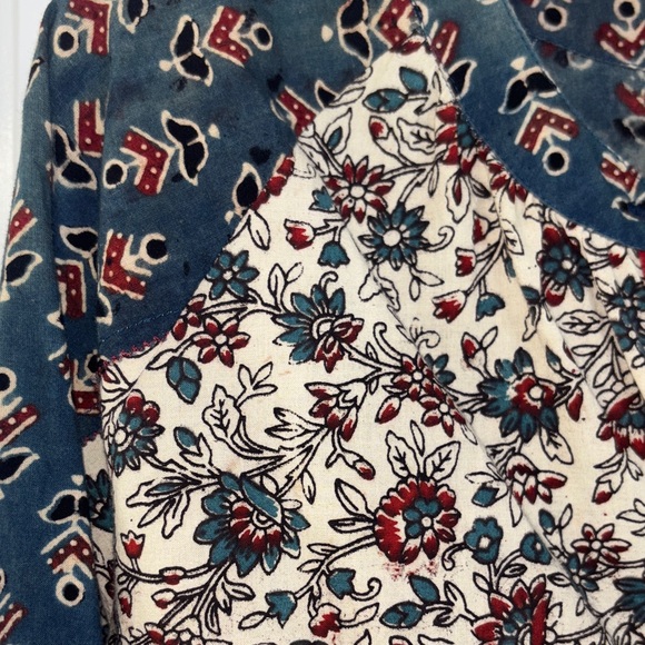 New Sundance Floral Button Shirt S M - Picture 3 of 5